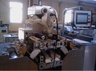 آلة تغليف كرات الطلاء التجريبية المستديرة مع مفتاح / أزرار HMI