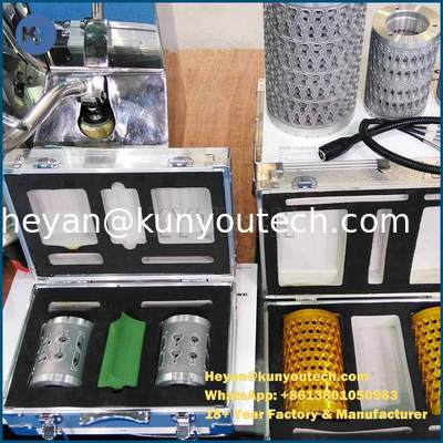 جودة  Aluminium Alloy Softgel 12 Inch Capsule Mold Paintball Die Roll 0~5 Rpm مصنع