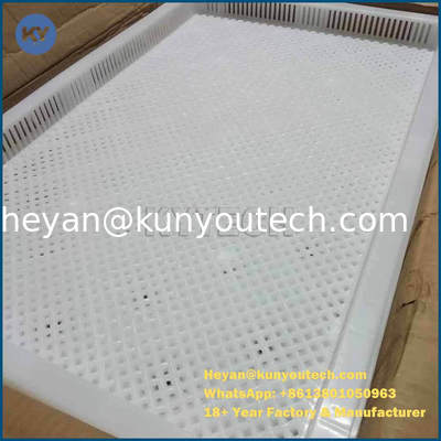 جودة  Softgel Capsules Plastic Drying Trays High Temperature Bearing Customized Color مصنع
