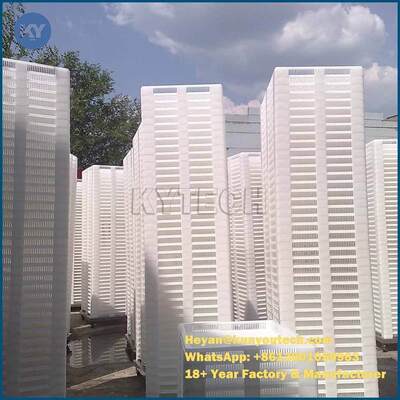 جودة  Safe Food Grade PPE Plastic Drying Trays And Trolly Strong Toughness ISO9001 مصنع