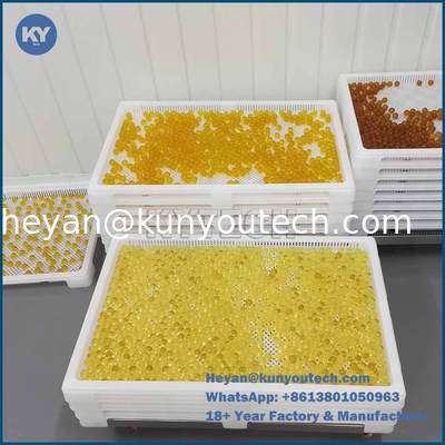 جودة  Food Grade Stackable Drying Trays Cooling Tray 762 * 495 * 55mm White Color مصنع