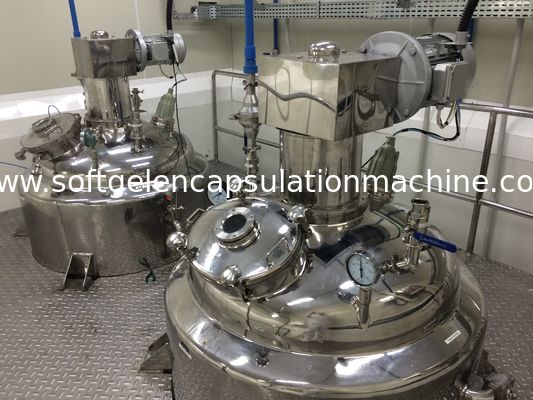 مرهم ، خلاط استحلاب بالفراغ ، آلة مزج للقشدة