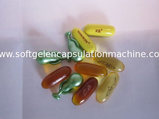 3.5rpm بدء صغير زيت السمك 12000 قطعة / ساعة آلة سوفتغيل