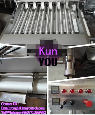 12 بوصة وسعة صغيرة آلة تغليف كرات الطلاء مع صيغة توفير