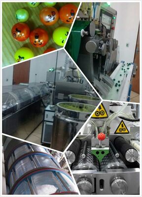 18000 قطعة آلة تغليف كرات الطلاء عالية السرعة