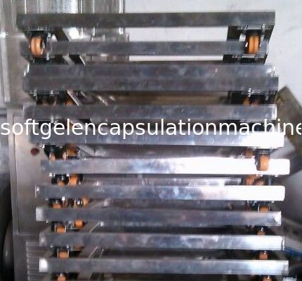 صواني تجفيف البلاستيك الغذاء الصف Pp المواد لكرات الطلاء / كبسولة سوفتغيل