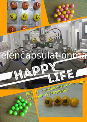 آلة تغليف Kunyou Softgel لاستخدام Pharcetucial و Paintball مع PLC