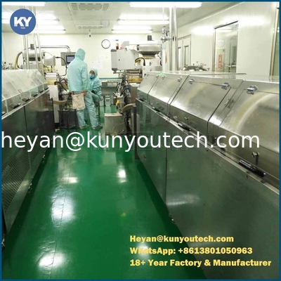 مجفف البهلوان Softgel Net Automated Filling تجفيف SUS 580 * 600mm