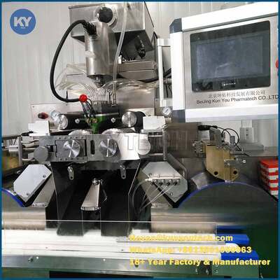 آلة تغليف كبسولات هلامية صيدلانية لكبسولات زيت السمك 120000 قطعة / ساعة