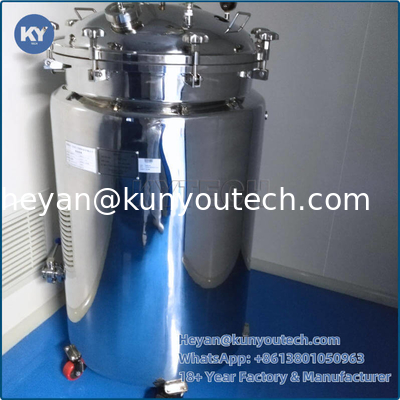 200 لتر من الفولاذ المقاوم للصدأ خزان تخزين الجيلاتين SUS304/316L