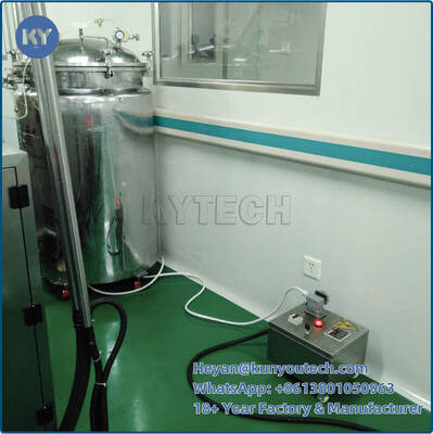 آلة تغليف كرة الطلاء التجريبية بحجم 6 بوصة مع مفتاح / أزرار HMI