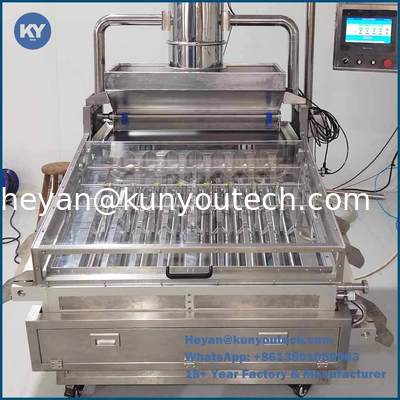 SS316 آلة فرز الكبسولة المواد 0.5kw مع 220v / 380v / 415v إمدادات الطاقة للصناعات الصيدلانية والبيلوبال الطلاء