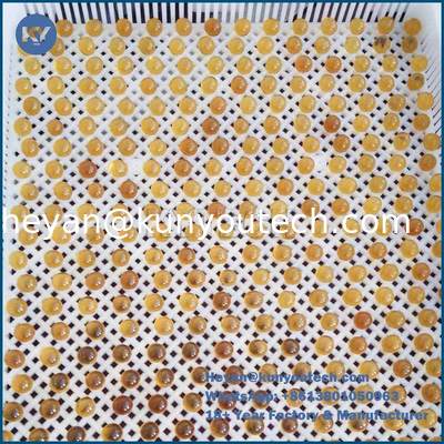 وعاء تجفيف بلاستيكي من طراز الغذاء 762x495x55mm مع مقاومة -40 إلى 140 درجة وهيكل خفيف للكرات الطينية أو الكبسولات الناعمة