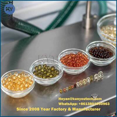 آلة صنع الكبسولات اللينة 1.5kw Pulsant - تقطع 22000 كرة في الساعة