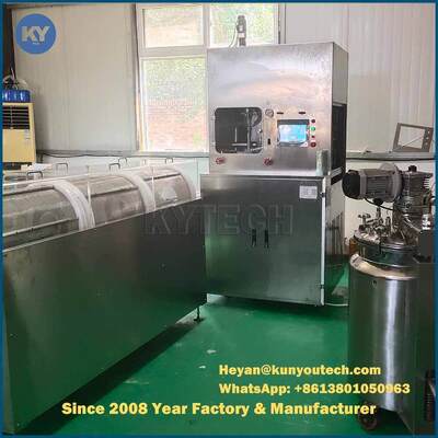 آلة كبسولة جل لينة غير ملحومة 1.5kw استهلاك الطاقة النفط التعبئة