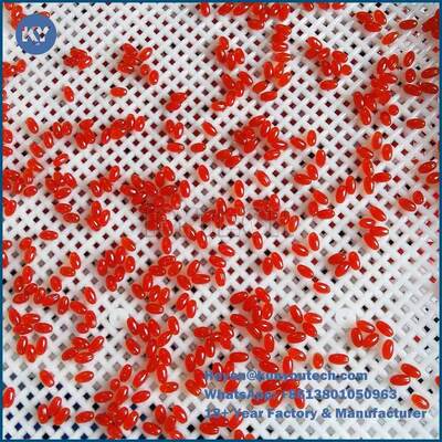 آلة صنع كبسولات ناعمة تلقائية كاملة مع 10 مضخات و 43470 قطعة / ساعة القدرة على إنتاج متوافق مع GMP