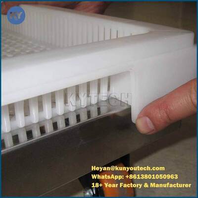 صواني التجفيف القابلة للتكديس PP / صواني التراص لتجفيف كرات الطلاء / الكبسولات الطرية