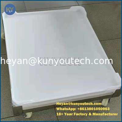 سلة التجفيف البلاستيكية من PP ذات الجودة الغذائية 758x608x40mm