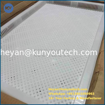 علبة التجفيف البلاستيكية من PP ABS ذات الجودة الغذائية 758x608x40mm