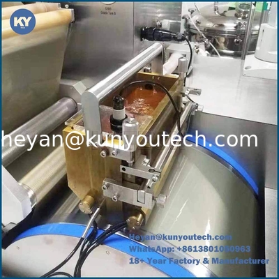 Vgel آلة تغليف Softgel 150x250mm PLC Control