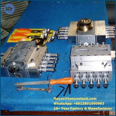 أجزاء آلة تعبئة الكبسولة Ss Fill Material Injection Plungers Pump Softgel Encapsulation