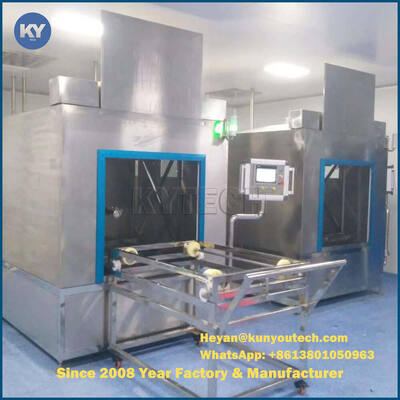 أوتوماتيكي عملية الغسيل المسبق والتنظيف والشطف والإفراغ والتجفيف