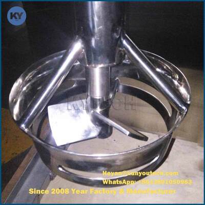 الجيلاتين خلاط لون الجيلاتين ملء خزان تذويب سوفتجيل مع نظام الرفع الهيدروليكي