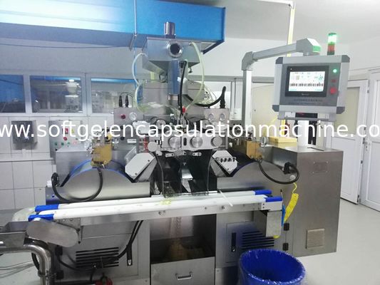 20kw آلة تغليف كبسولات هلامية طبية كبيرة الحجم مع PLC وشاشة تعمل باللمس