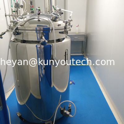 خزانات خدمة الجيلاتين سعة 350 لترًا / خزانات استقبال الجيلاتين لتخزين الجيلاتين