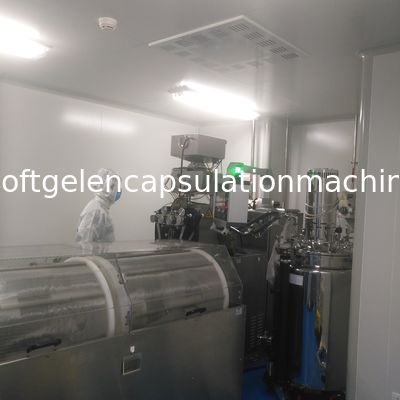 18000 كرة الطلاء في الساعة آلة تغليف كرات الطلاء مع PLC وشاشة تعمل باللمس