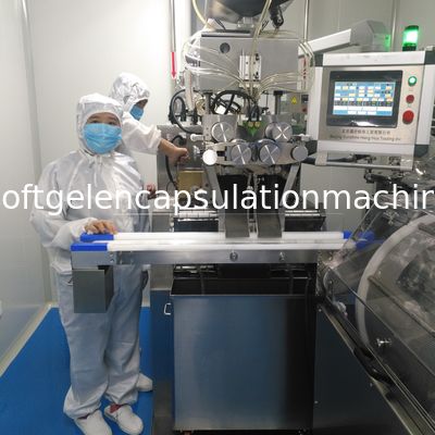 18000 كرة الطلاء في الساعة آلة تغليف كرات الطلاء مع PLC وشاشة تعمل باللمس