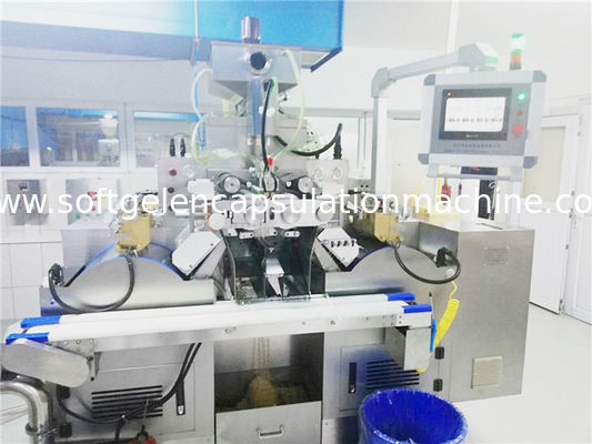 الغذاء الصحي الكهربائي / آلة تغليف كبسولات سوفتغيل التجميلية التحكم PLC