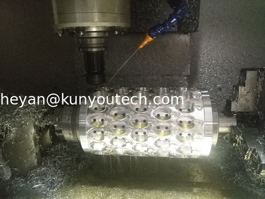 قالب كبسولة الألومنيوم المضغوط / لفات يموت لآلة تغليف الجيلاتين اللينة