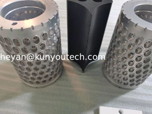 قالب كبسولة متعدد التجويف 103x152 150x250 بكرة يموت لآلة تغليف الكبسولات الطرية