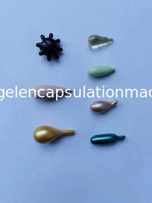 حجم آلة الفرز كبسولة Softgel وشكلها مع مسافة الأسطوانة القابلة للتعديل